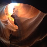 Interior del Antelope Canyon