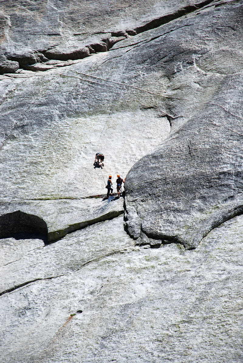 Escaladores en Yosemite
