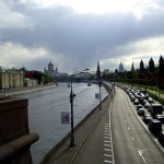 Tráfico en Moscú
