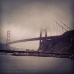 Golden Gate Bridge con niebla