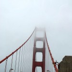 Golden Gate Bridge con niebla