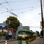 Un tranvía en el Castro