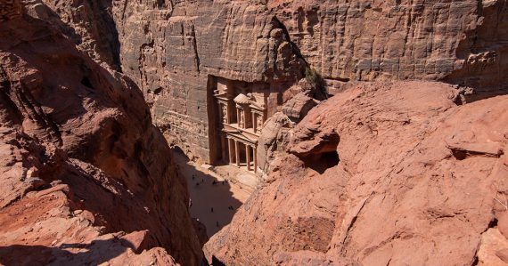 vista desde mirador Petra
