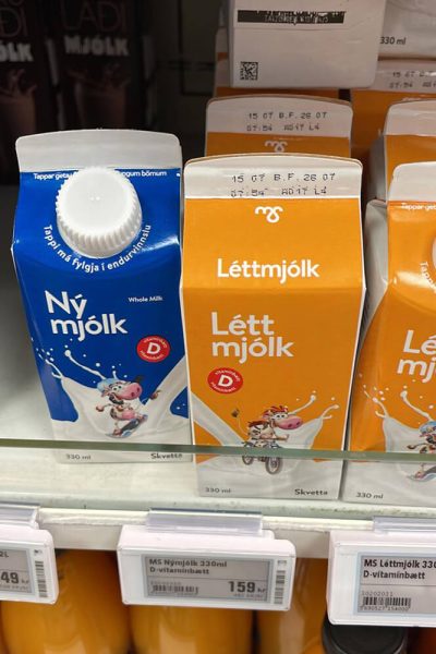 leche en islandia