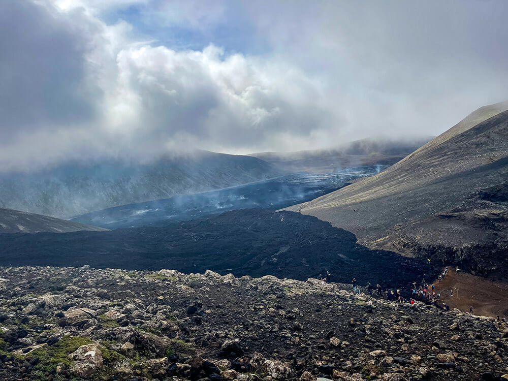 volcán erupción islandia 2022