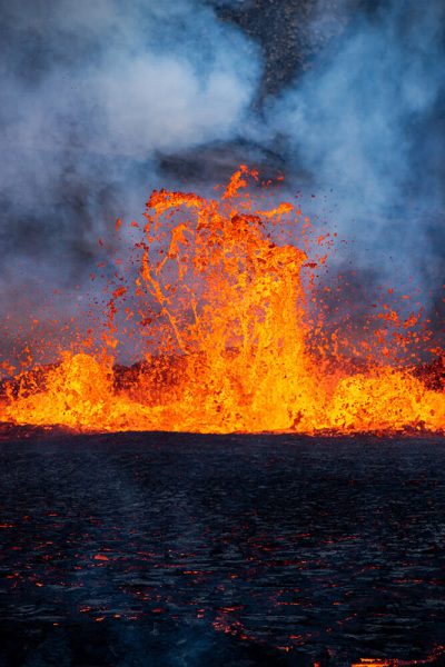 volcan en erupcion islandia