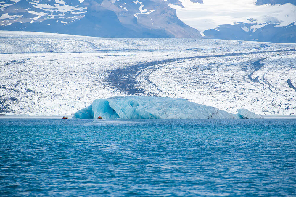 crucero laguna glaciar