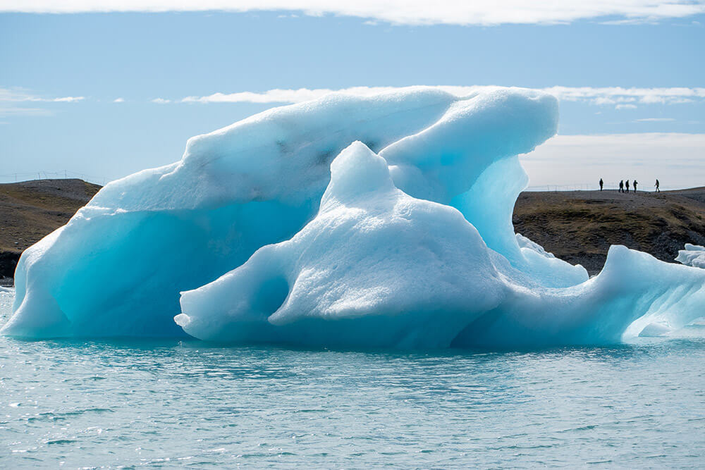 laguna glaciar islandia