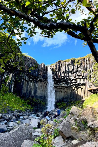 cascada svartifoss islandia