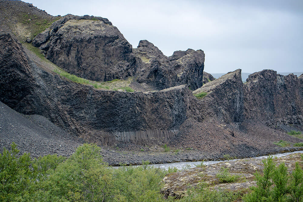 columnas de basalto islandia