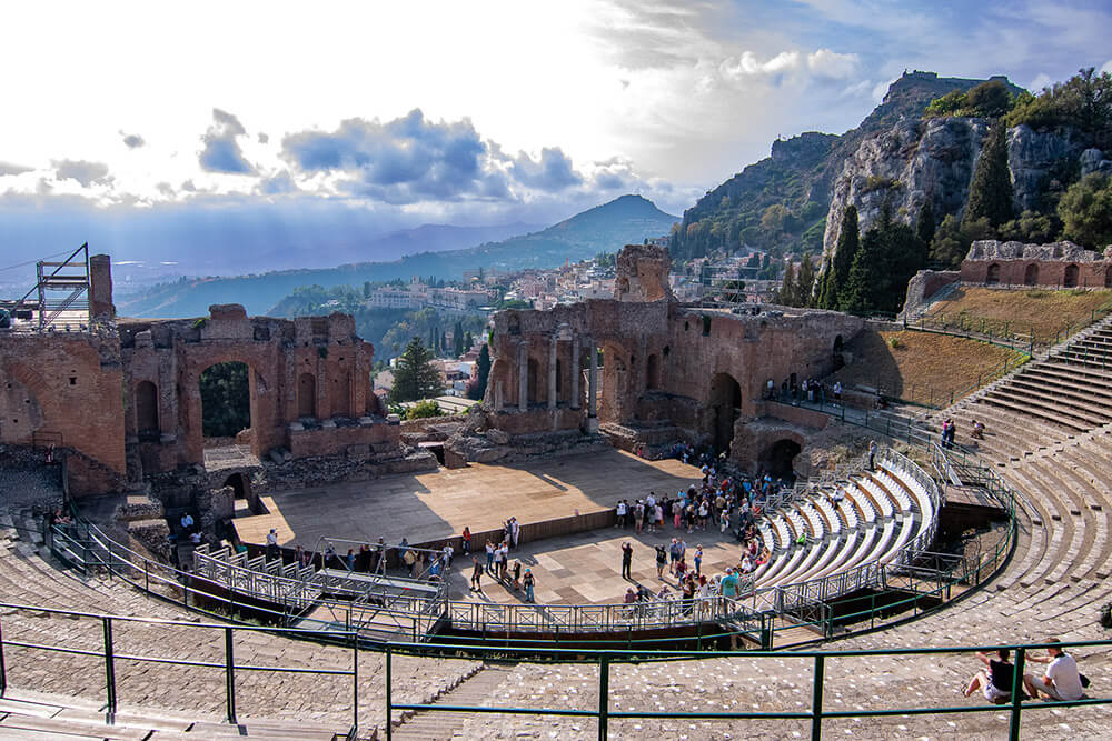 teatro griego de taormina