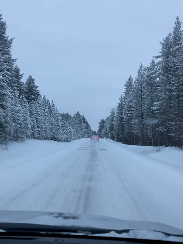 conducir-nieve-laponia-2 conducir en invierno en laponia