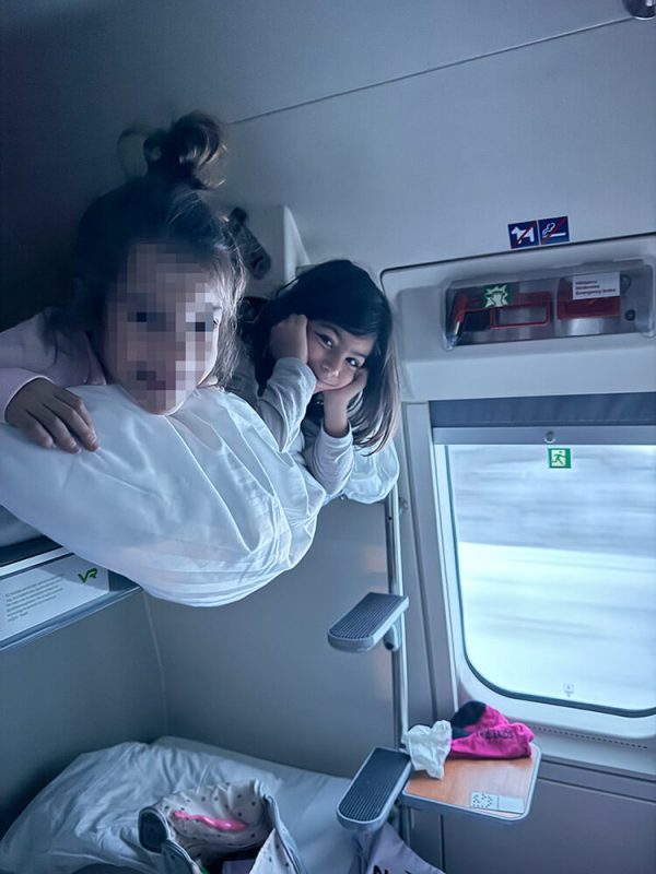 cabina-tren-laponia tren nocturno helsinki rovaniemi