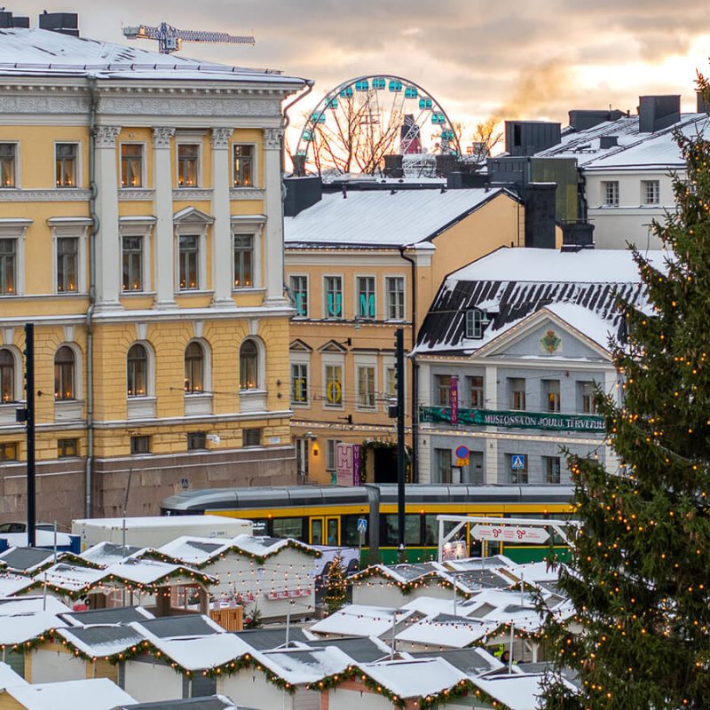 helsinki en el viaje a laponia