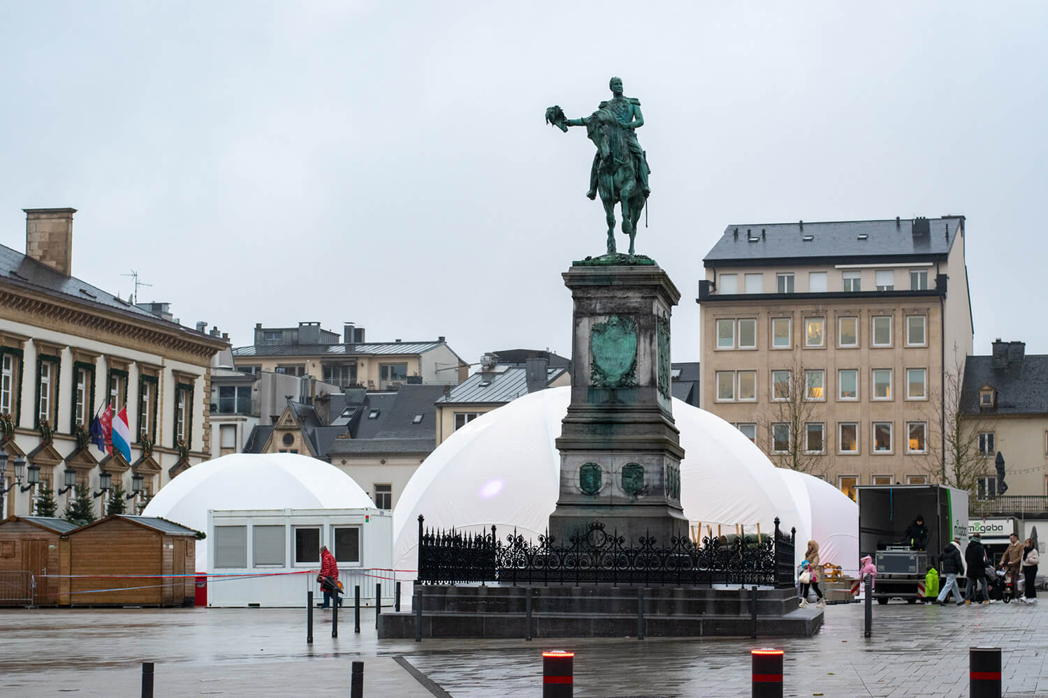 plaza guillaume ii luxemburgo