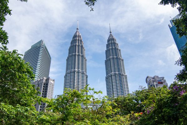 banner torres petronas