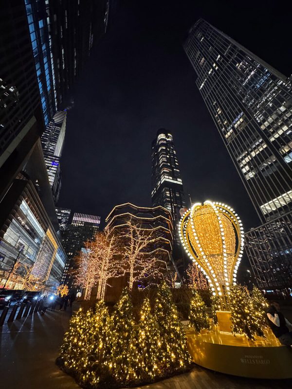 hudson yards navidad