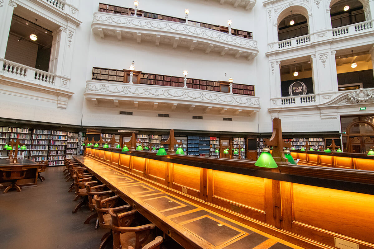 biblioteca nacional de melburne