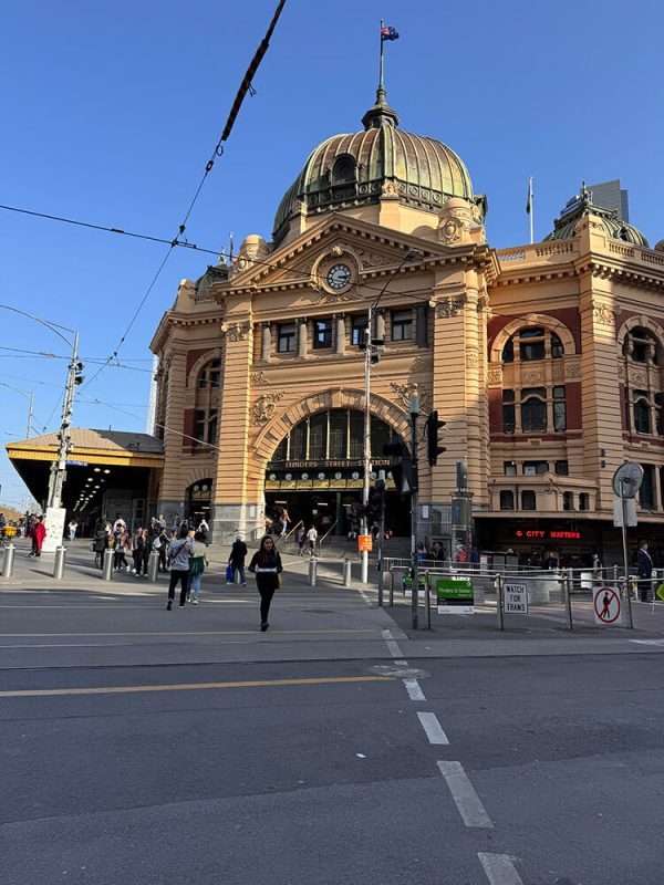 la estacion de tren de melbourne