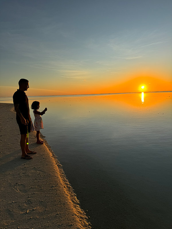 islas-cook-12 un atardecer precioso en islas cook