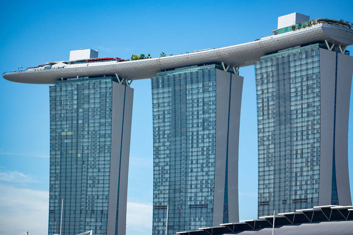 marina sands bay en singapur