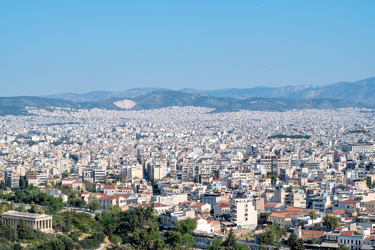 vistas de atenas